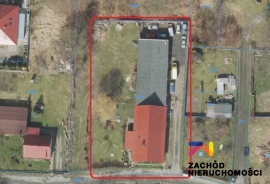 Dom wolnostojący z zabudowaniami o łącznej powierzchni zabudowy około 600m2